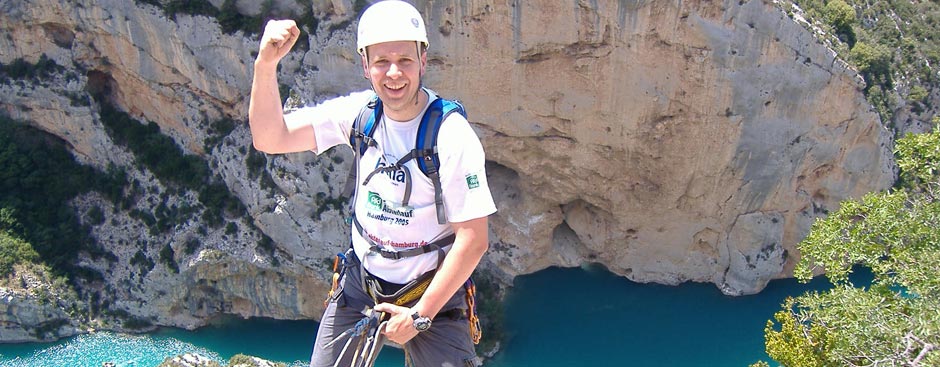 Kletterurlaub Canyon du Verdon